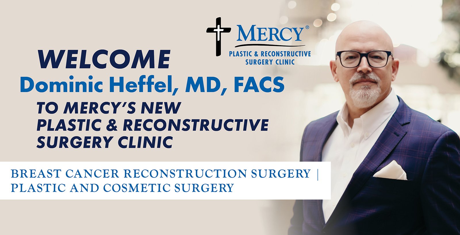 Welcoming Dominic Heffel, MD, FACS